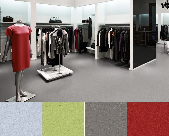 Wykładzina PVC <br>IQ Granit