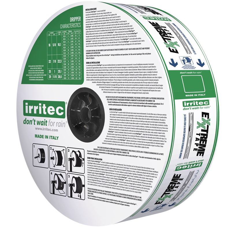 Taśma kroplująca Irritec eXXtreme Tape™