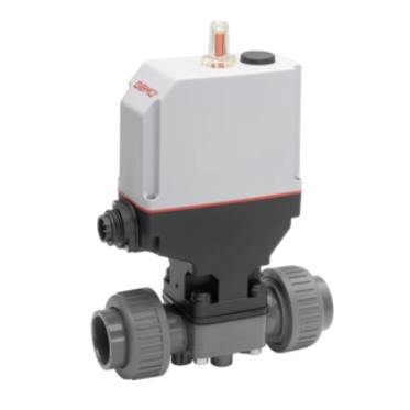 Zawory membranowe PVC-U z siłownikiem elektrycznym GEMU