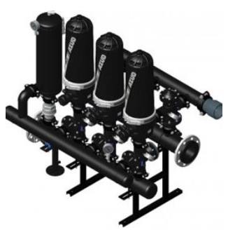 Dyskowa filtracja automatyczna HELIX AUTOMATIC FT200 AA DLP AZUD Industial